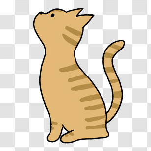 Cartoon - Cute Cat Illustration Transparent PNG