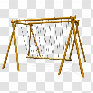 Swing Playground Speeltoestel Laget Kindergarten - Yellow - Toe Transparent PNG