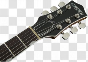 Gretsch Electric Guitar String Instruments - Electronic Musical Instrument Transparent PNG