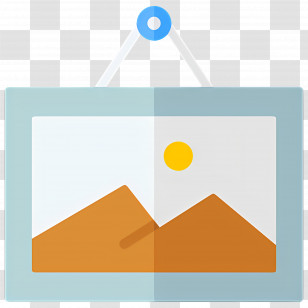 Photo Frame - Hanging Picture Illustration Transparent PNG