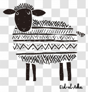 Eid Al Adha - Eid-al-Adha Sheep Illustration Transparent PNG