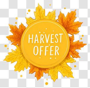 Harvest Offer - Harvest Offer Badge Transparent PNG