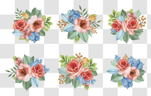 Flower - Decorative Floral Bouquet Arrangements Transparent PNG