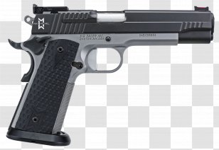 Remington 1911 R1 .45 ACP Arms M1911 Pistol 9Ã—19mm Parabellum - Weapon Transparent PNG