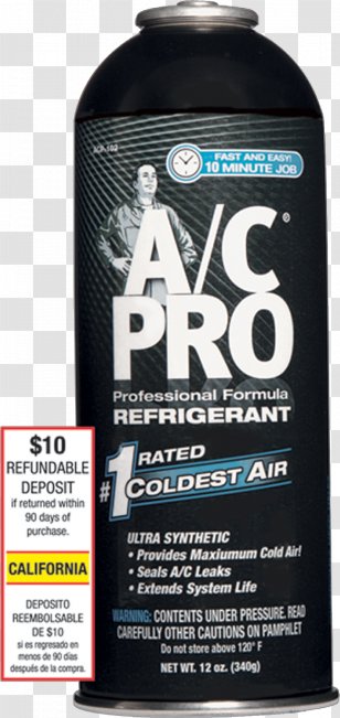1,1,1,2-Tetrafluoroethane Automobile Air Conditioning Refrigerant Car - Refrigeration Transparent PNG