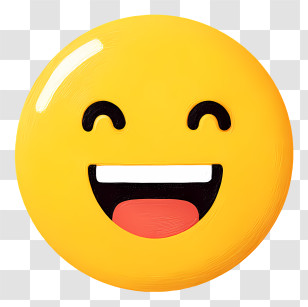 Happy Face Emoji - Happy Smiling Emoji Face Transparent PNG
