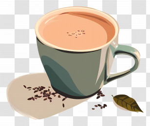 Masala Chai - Warm Cup Of Tea Transparent PNG