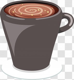 Chocolate Cartoon - Drink - Cuisine Earthenware Transparent PNG