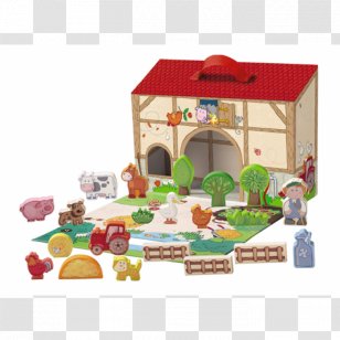 Farmhouse Farmer HabermaaÃŸ Toy - Wood Transparent PNG