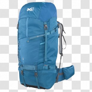 Backpack Millet Travel Discounts And Allowances Liter - Electric Blue Transparent PNG