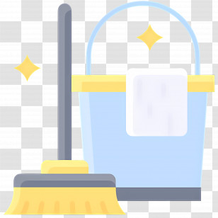Cleaning Mop - Mop And Bucket For Cleaning Illustration Transparent PNG