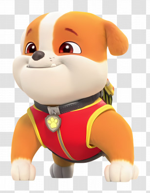 Paw Patrol - Adorable Cartoon Puppy Transparent PNG