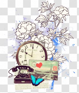 Illustration Clip Art Narrative Clock - Jungkook - Grocery Transparent PNG