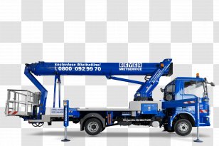 Truck Ruthmann Hoogwerker ArbeitsbÃ¼hne Heraklith - Semitrailer Transparent PNG
