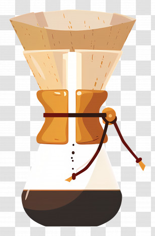 Coffee Filter - Coffee Dripper With Fresh Brew Transparent PNG