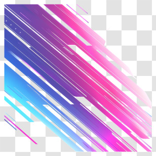 Gradient Background - Dynamic Abstract Colorful Streaks Design Transparent PNG