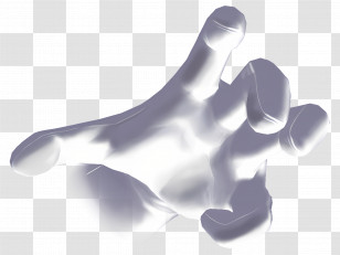 Crazy Hand - 3D Hand Reaching Out Transparent PNG