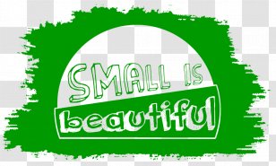Small Is Beautiful Tent The Canteen Logo - Centre For Alternative Technology - Green Transparent PNG
