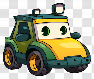 Car - Cartoon Car Illustration Transparent PNG