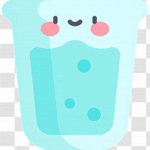 Water Glass - Smiling Glass Of Water Transparent PNG