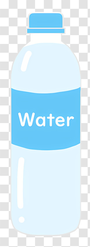 Icon - Portable Water Bottle For Hydration Transparent PNG