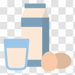 Milk And Egg - Milk And Eggs Essentials Transparent PNG