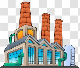 Factory Building Clip Art - Manufacture Cliparts Transparent PNG