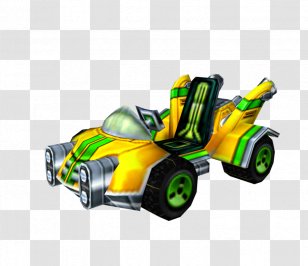 Crash Nitro Kart Car GameCube Video Games Motor Vehicle - Model Transparent PNG