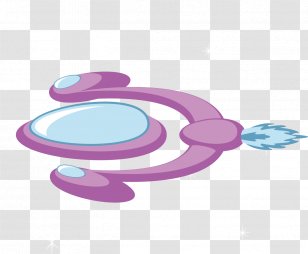 Egyptian Ornament Spacecraft Rocket Clip Art - Purple Cartoon Transparent PNG