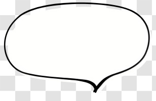 Text Box - Blank Speech Bubble Icon Illustration Transparent PNG