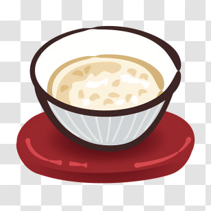 Food Elements - Bowl Of Comforting Soup Transparent PNG