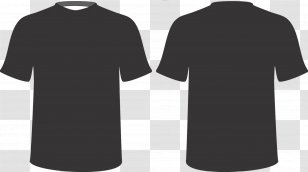 T-shirt Polo Shirt Crew Neck Sleeve - Shoulder - T-shirts Transparent PNG