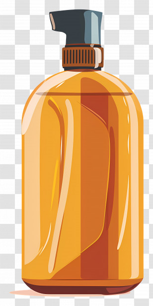 Shampoo Bottle - Household Cleaning Spray Bottle Transparent PNG