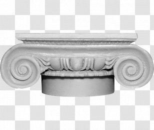 Capital Column Ionic Order Tuscan Porch - Shaft Transparent PNG