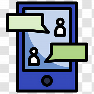 Phone Messaging - Smartphone Messaging Icon Transparent PNG