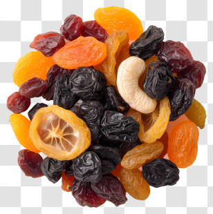 Dry Fruits - Assorted Dried Fruits And Nuts Transparent PNG