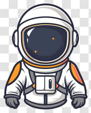 Astronaut Day - Astronaut Cartoon Figure In Space Suit Transparent PNG