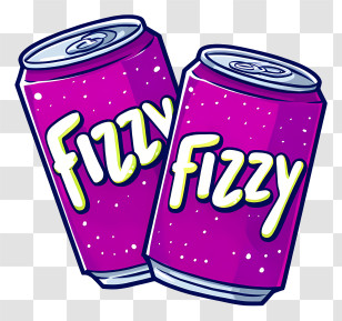 Fizzy Drinks - Fizzy Drink Cans Transparent PNG