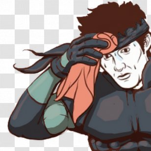 Metal Gear Solid 4: Guns Of The Patriots Snake V: Phantom Pain Big Boss - Silhouette - Sweating Transparent PNG