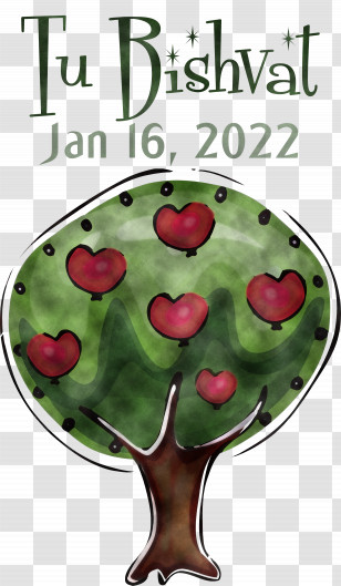 Tu Bishvat Transparent PNG