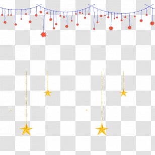Gratis Designer - Vecteur - Star Ornaments Transparent PNG