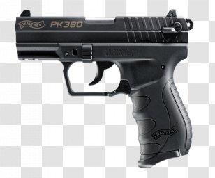 Walther PK380 .380 ACP Carl GmbH Automatic Colt Pistol Semi-automatic Firearm - Handgun Transparent PNG