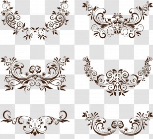 Ornament Euclidean Vector - Jewellery - Floral Transparent PNG