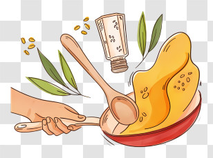 Food - Cooking With Spices Transparent PNG