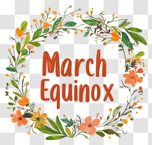March Equinox - March Equinox Floral Design Transparent PNG