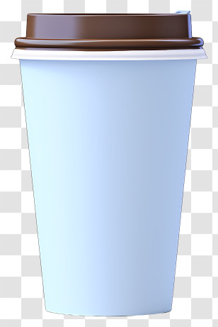 Blue Paper Cup - Takeaway Coffee Cup Transparent PNG