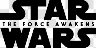 Chewbacca Rey Kylo Ren Star Wars The Force - Black And White - Last Jedi Transparent PNG