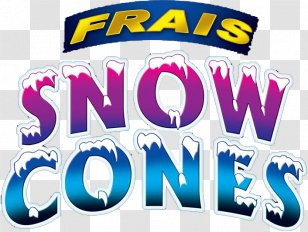 Frais Snow Cones Logo Ice Cream Brand Font - Purple Transparent PNG