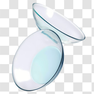 Contact Lenses - Pair Of Transparent Contact Lenses Transparent PNG