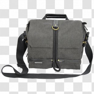 Messenger Bags Digital SLR Single-lens Reflex Camera - Black Transparent PNG